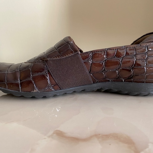 Weston Meucci Croc-Style Womens Flat Sz 7.5S - Picture 3 of 7